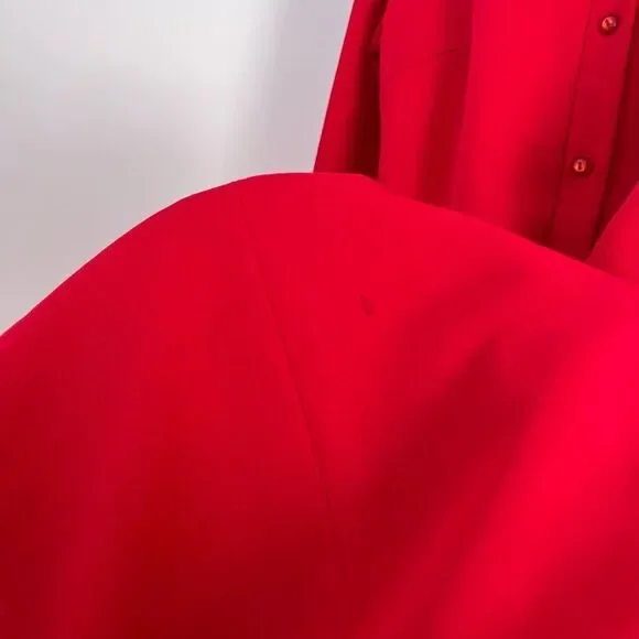 Vintage 60s/70’s Haymaker Red Duster Coat - Picture 6 of 15